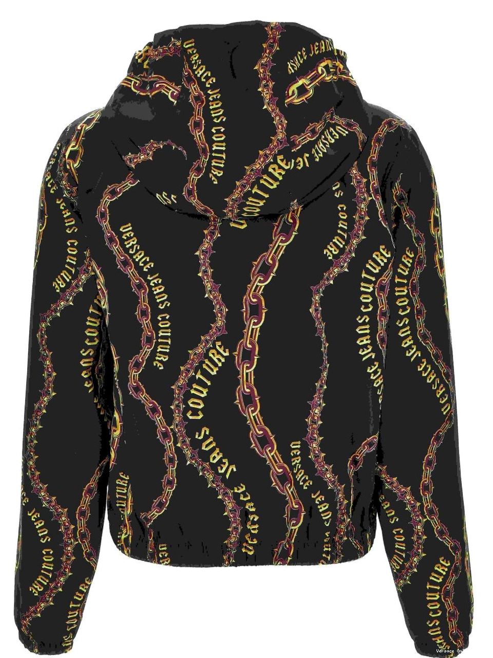Cheap Chain hoodie zip Couture Women Jeans Couture Versace 0818